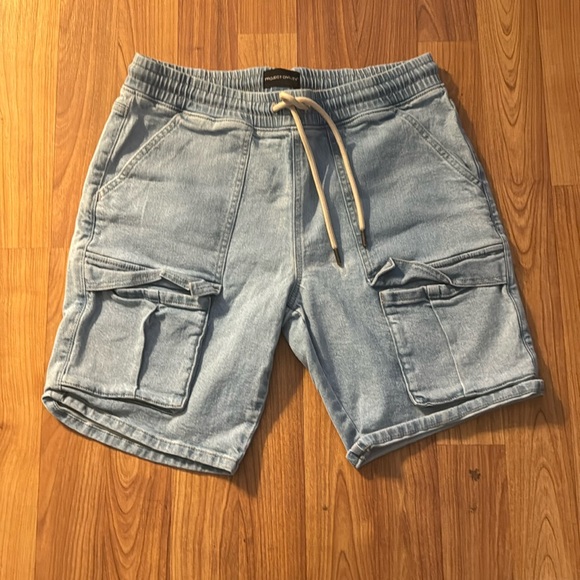 Blue Cargo Jorts main image 1